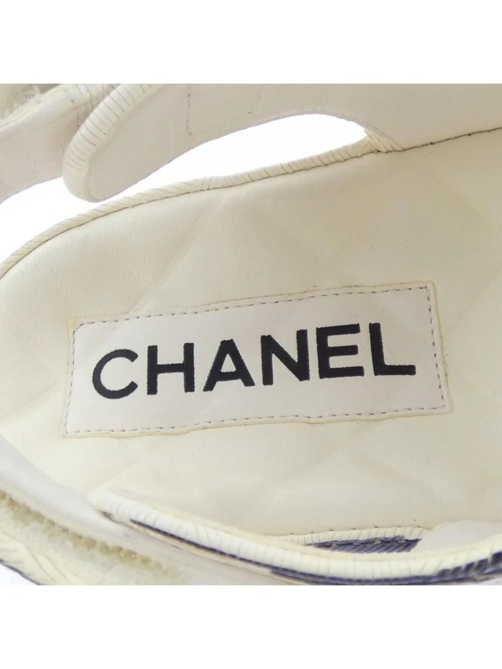 Chanel Sandals White